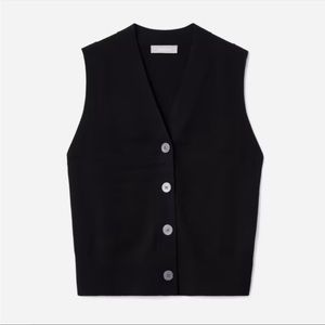 Everlane The Cotton-Merino Sweater Vest